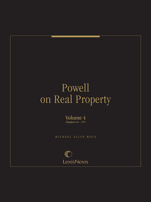 cover image of Powell on Real Property